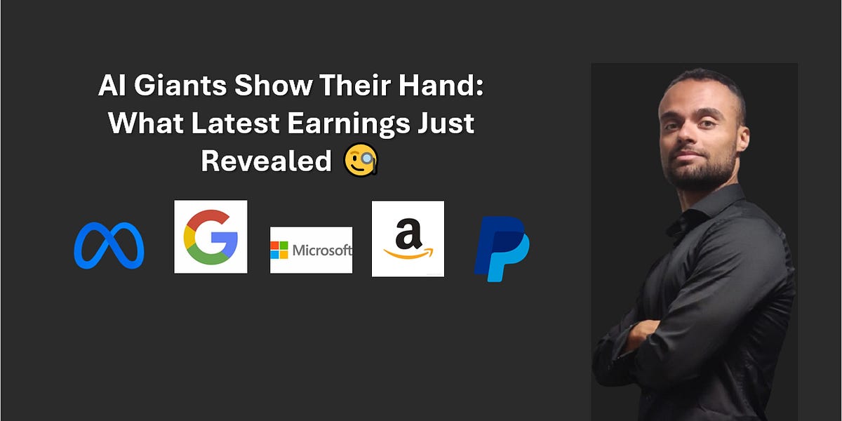 AI Giants Show Their Hand What Latest Earnings Just Revealed 🧐