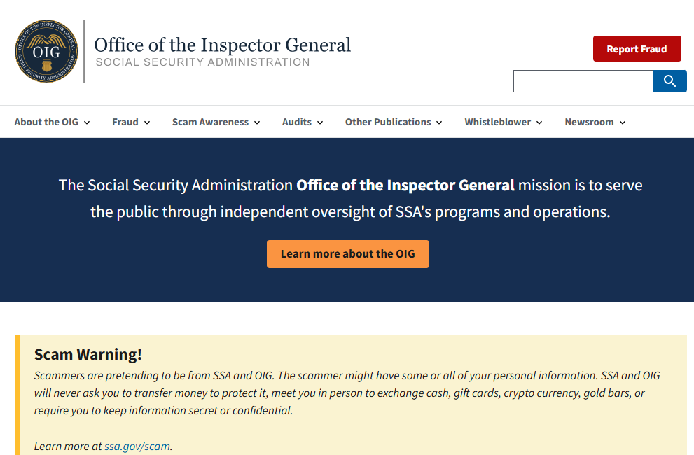 Social Security/SCOTUS Scam - Don't Believe It!