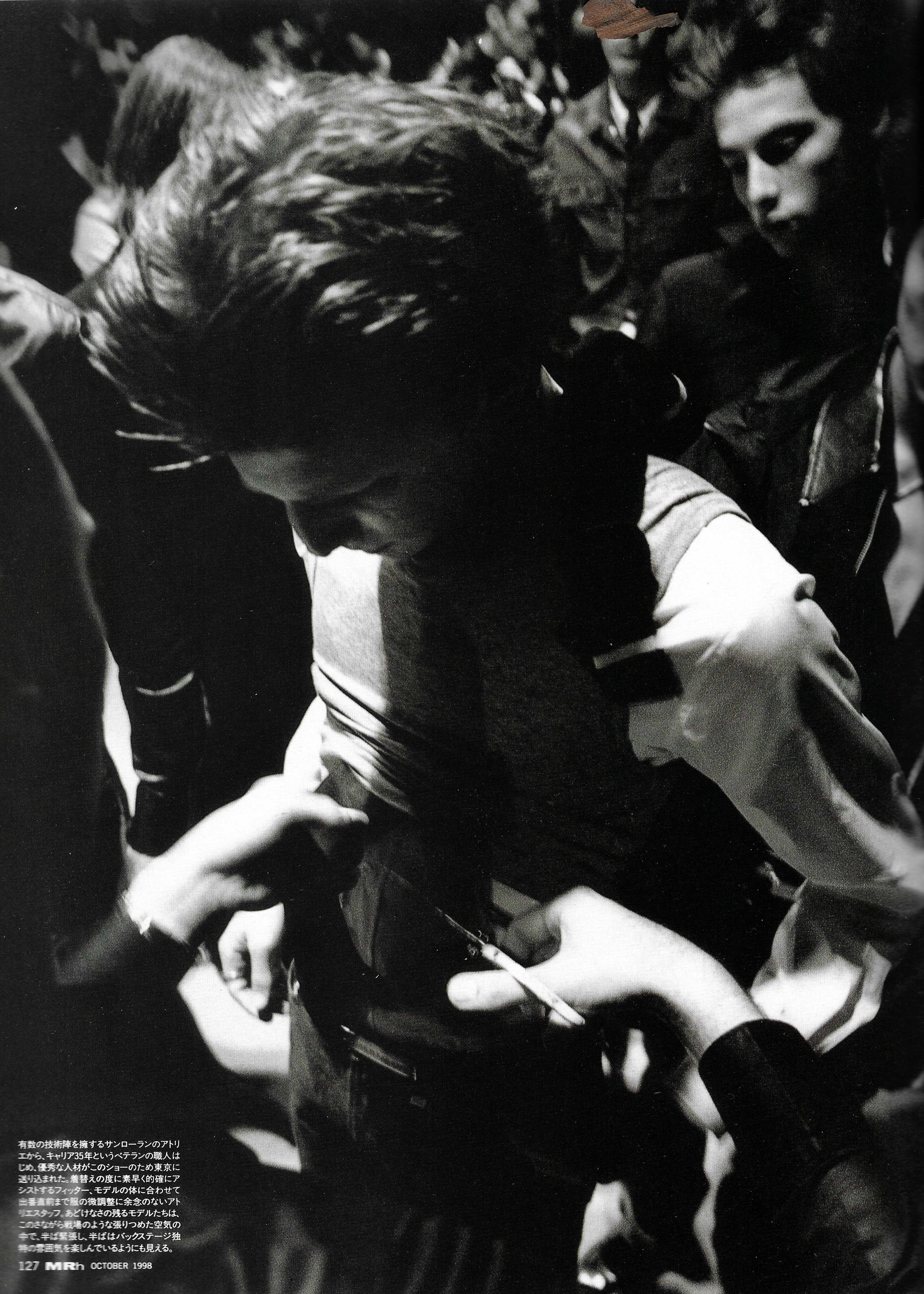 Hedi Slimane in Tokyo: Saint Laurent Autumn-Winter 1998/99