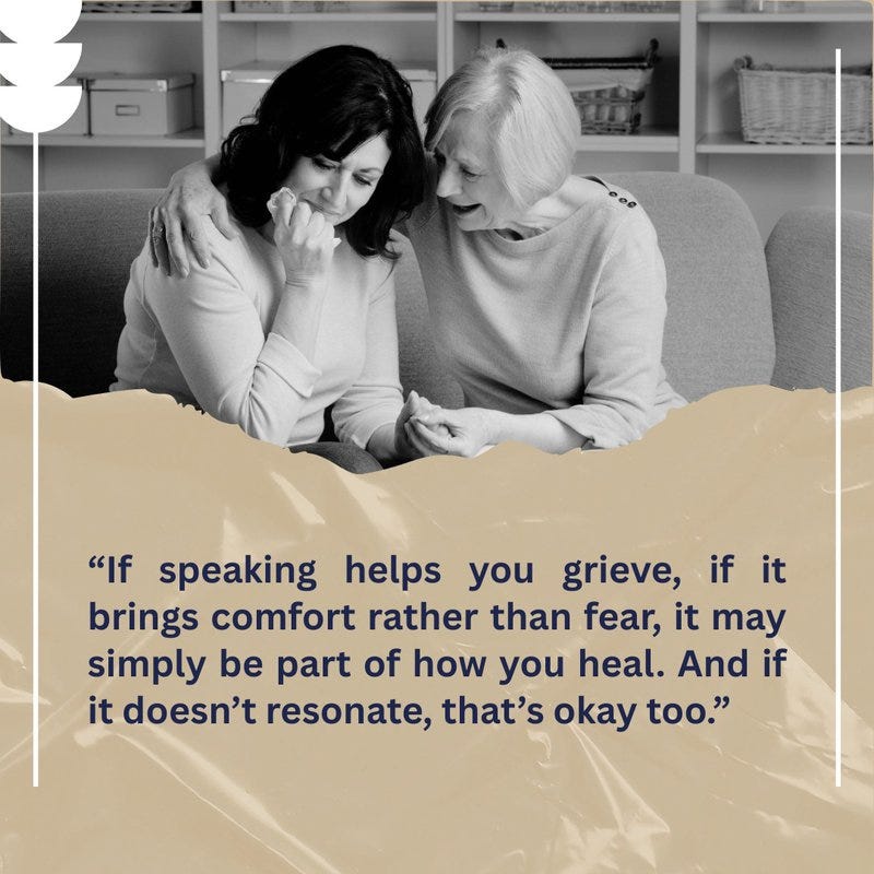 if speaking helps you grieve b12c485ec2f59509b78b7583ed42e91e 800 Can You Talk to Dead Loved Ones? if speaking helps you grieve b12c485ec2f59509b78b7583ed42e91e 800 Can You Talk to Dead Loved Ones?
