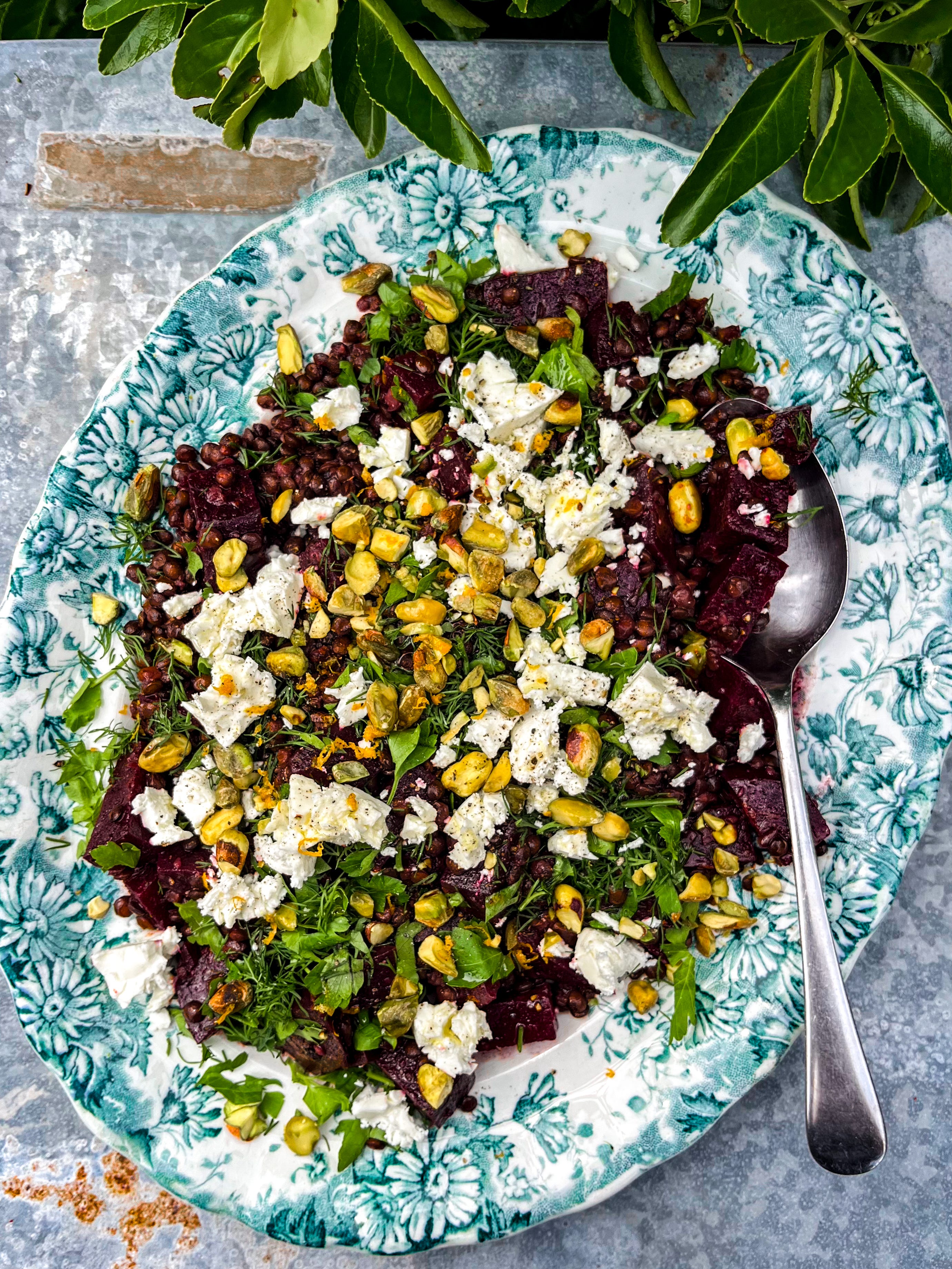 beetroot and feta salad with orange dressing Beet and Orange Salad
