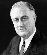 FDR was President of the United States of America from March 4, 1933 – April 12, 1945