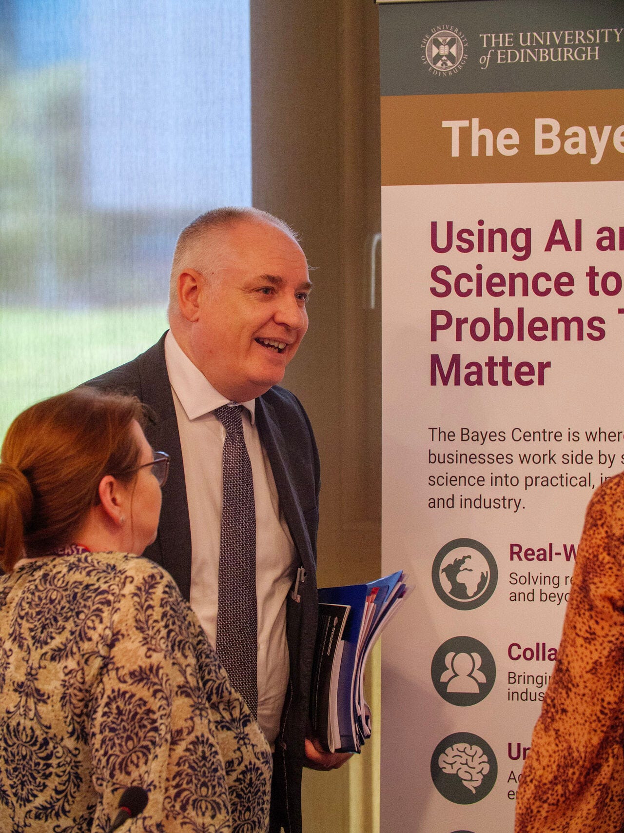 The Minister Richard Lochhead MSP