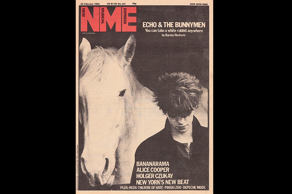 11. Echo & the Bunnymen - February 20, 1982