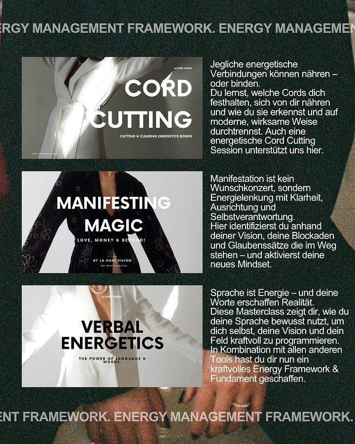 Energy Management Framework Masterclasses