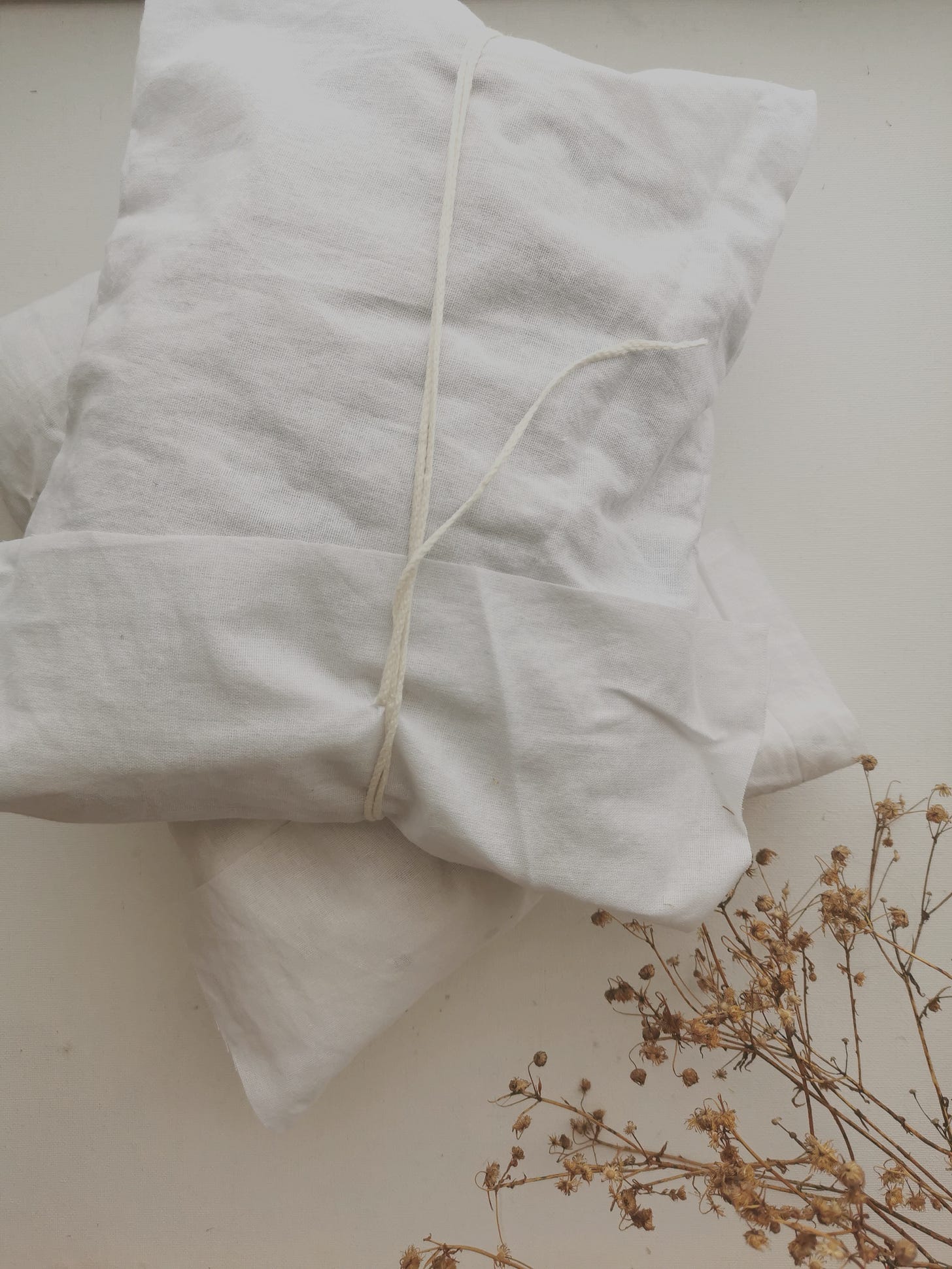 Cotton sewn satchels Cotton sewn satchels