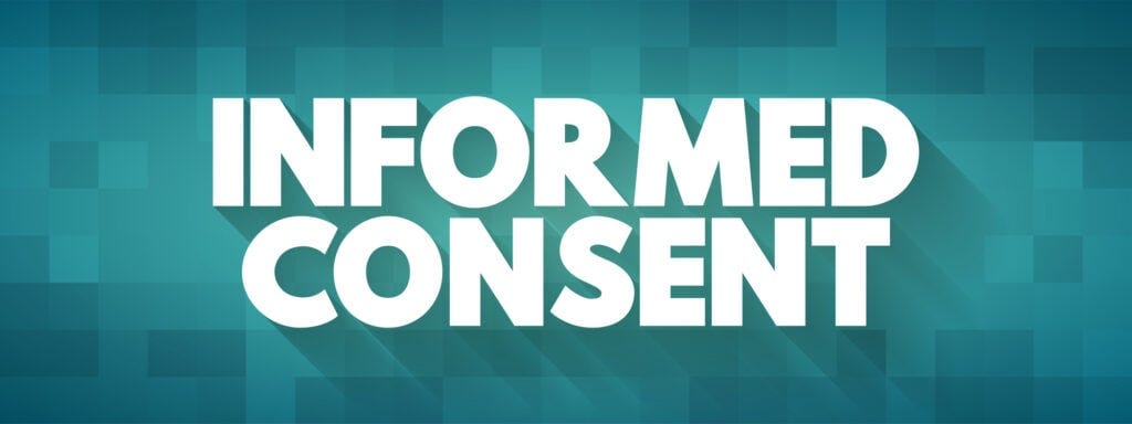 what forms am i signing in ER?