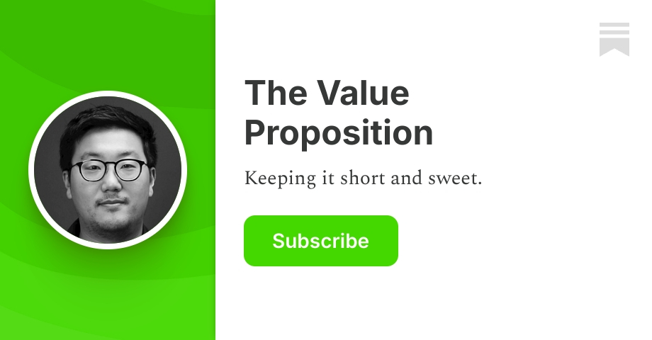The Value Proposition | Andrew Uh | Substack