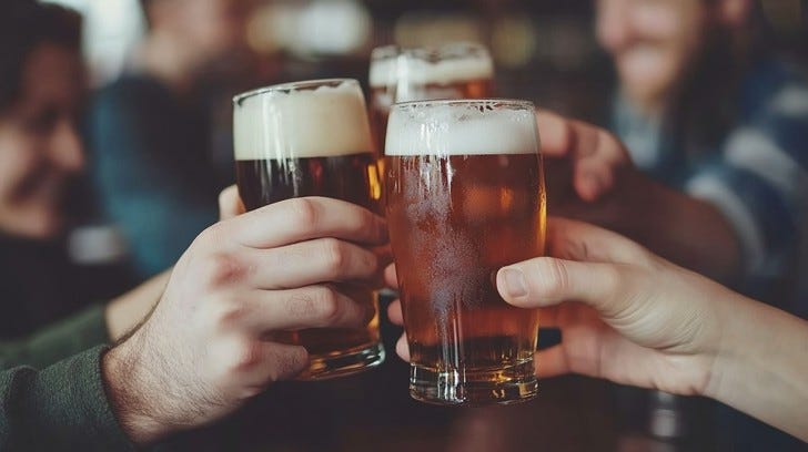 Free Cheers with beers Image - Beer, Friends, Toast | Download at StockCake