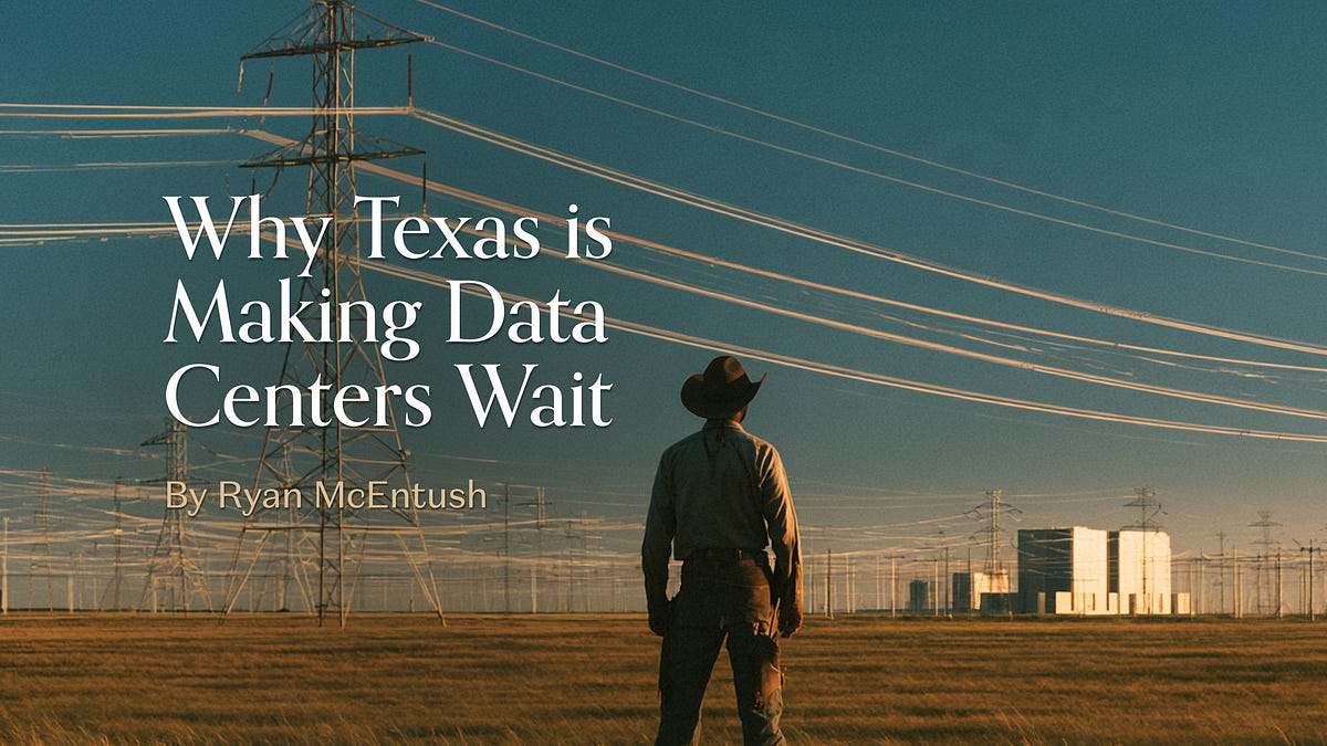 Why Texas Is Making Data Centers Wait