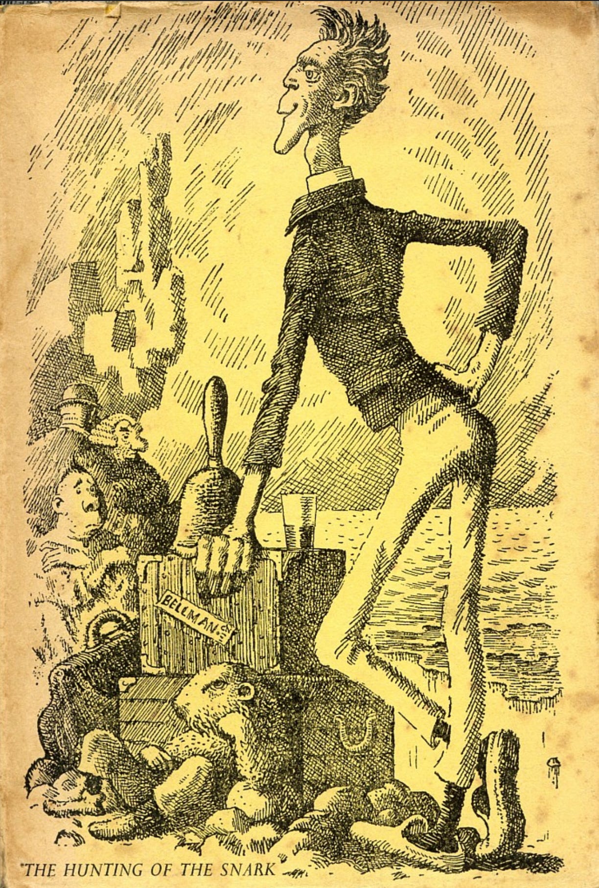 Mervyn Peake, 1941, the Hunting of the Snark