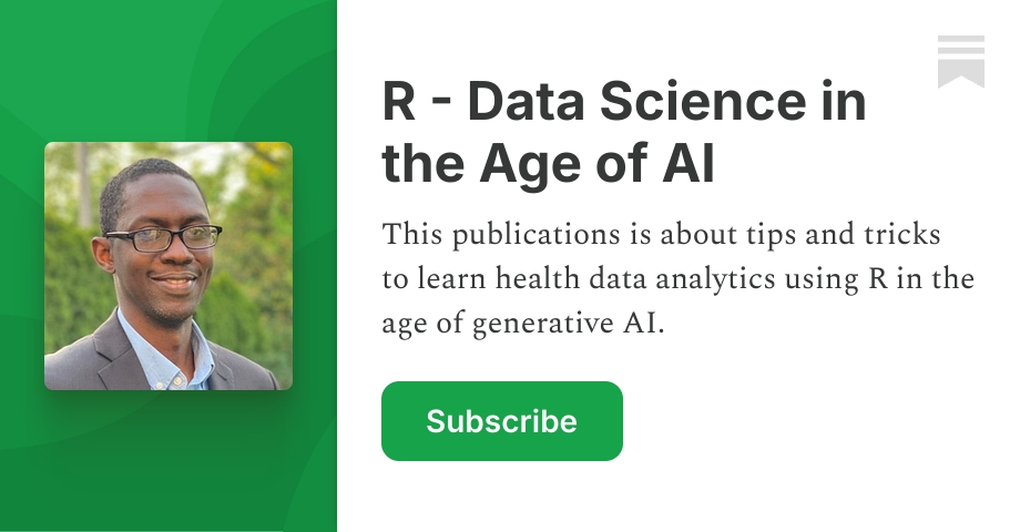 R - Data Science in the Age of AI | Substack