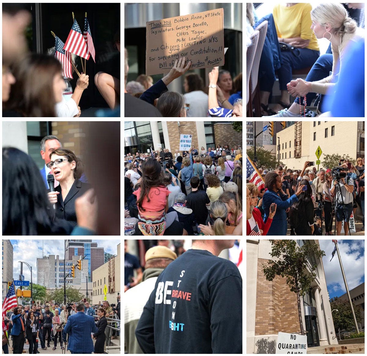 Montage of September 13, 2023, Courtroom Scenes Supporting Attorney Bobbie Anne Cox's Fight Against Hochul's Quarantine Camps in New York Montage of September 13, 2023, Courtroom Scenes Supporting Attorney Bobbie Anne Cox's Fight Against Hochul's Quarantine Camps in New York
