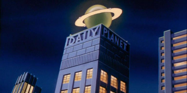 Superman Movie Set Photos Reveal First Look at the Daily Planet