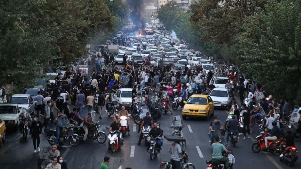 Iranian women drive protests targeting regime after suspicious death of Mahsa Amini - ABC News Iranian women drive protests targeting regime after suspicious death of Mahsa Amini - ABC News