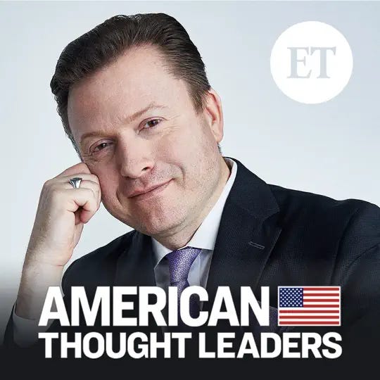 American Thought Leaders with Jan Jekielek (Apple Podcast)