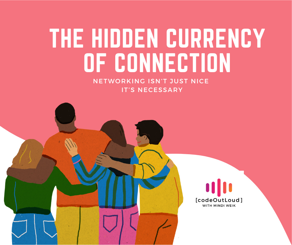 Group of diverse, illustrated people hugging. The Hidden Currency of Connection: Networking isn't just Nice - it's Necessary!