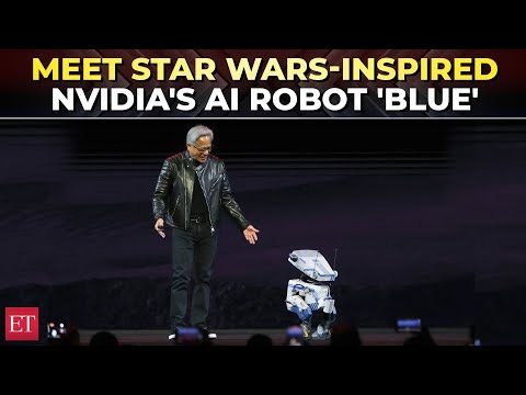 Nvidia unveils Star Wars-inspired AI robot ‘Blue’, partners with Google,  Disney to make sci-fi droid