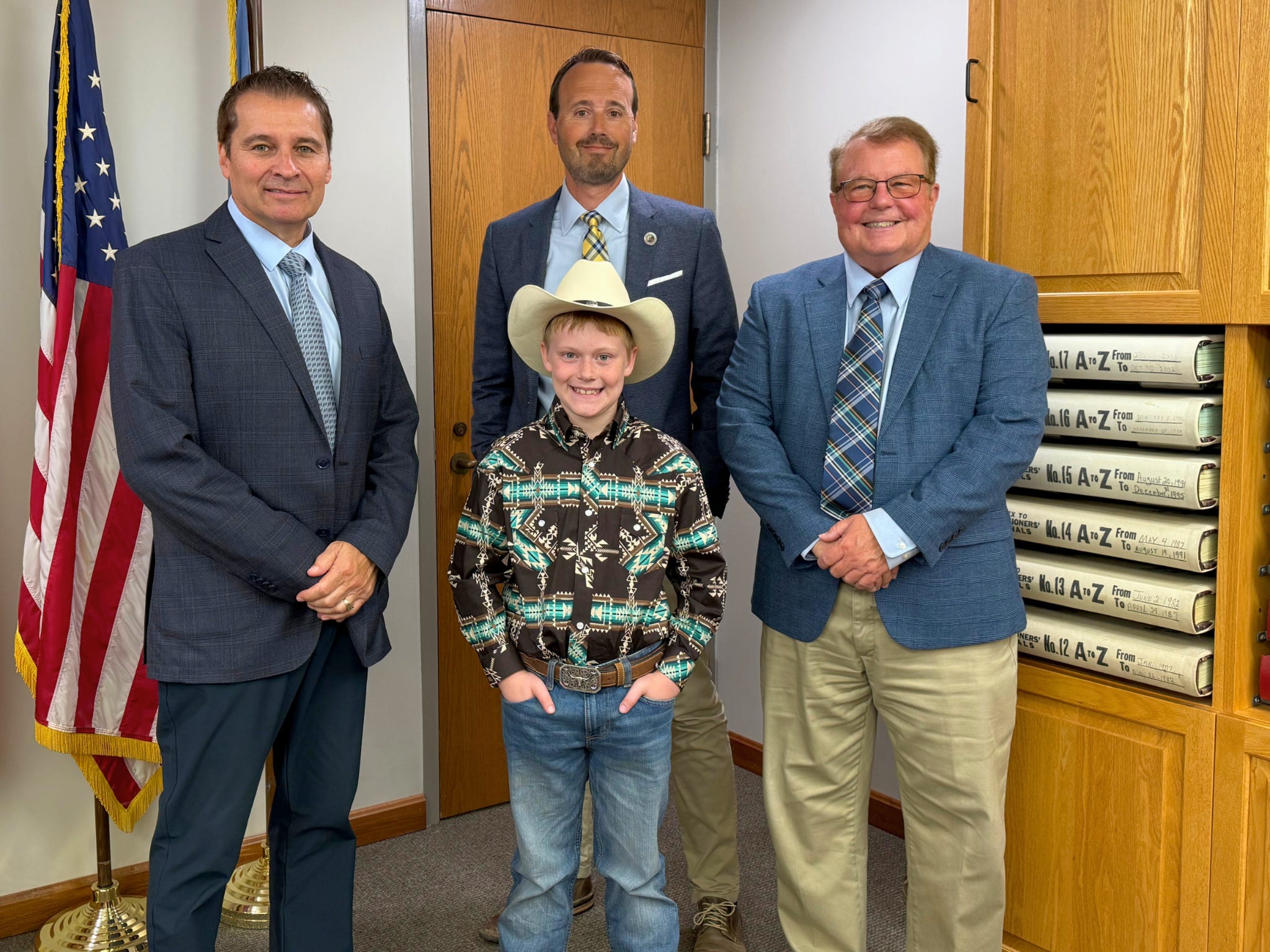 Belmont County Commissioners enter into school resource officer contracts; Barnesville 4-H member invites Belmont County Commissioners, public to livestock sale