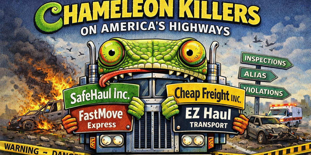 Chameleon Killers on America’s Highways