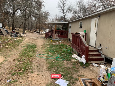 Initial Walk Through Mobile Home