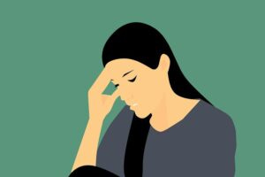 Sad woman