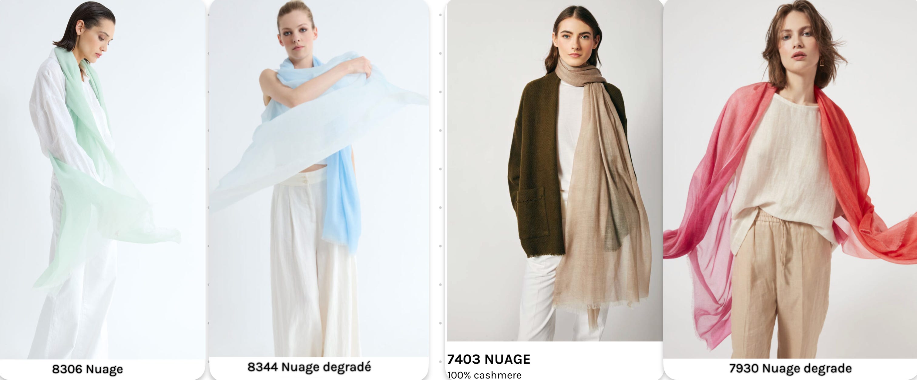 19 Andrea's 47 | Lightweight Cashmere Scarf from Prato, Italy