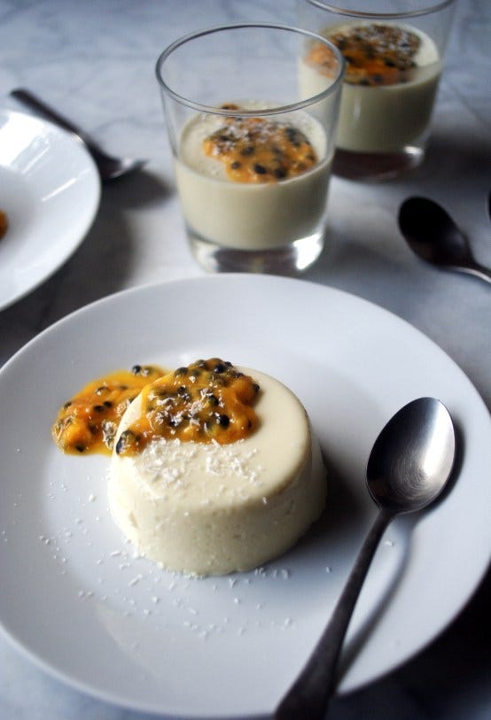 panna cottas