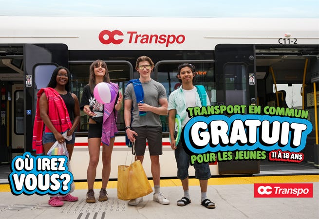 Image - Les jeunes de 11 à 18 ans se déplacent gratuitement tout l’été!
