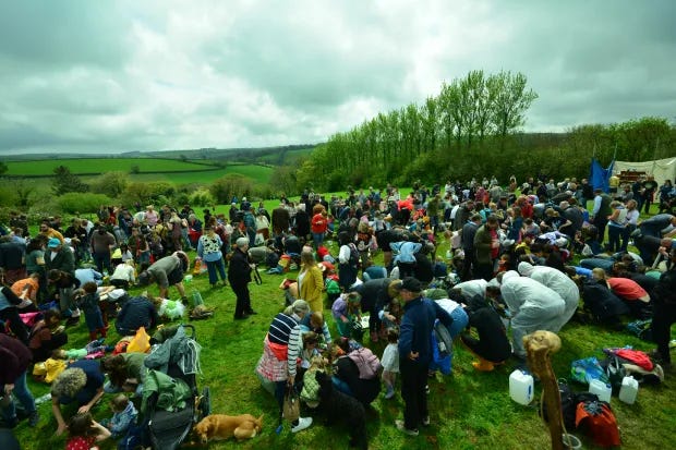 When you think of a weekend in Devon, the International Festival of Wormcharming probably isn't the first thing that springs to mind