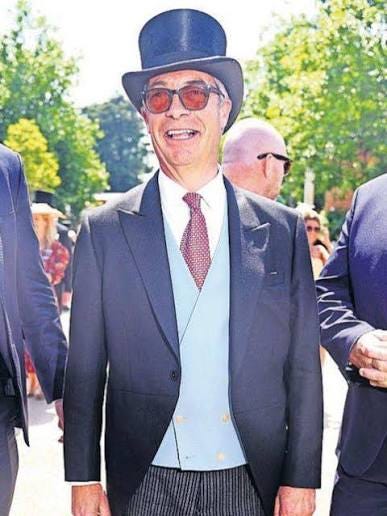 Nigel Farage is set to make a speech on Monday about the “the rich and the  poor”. Wonder what side he's on…