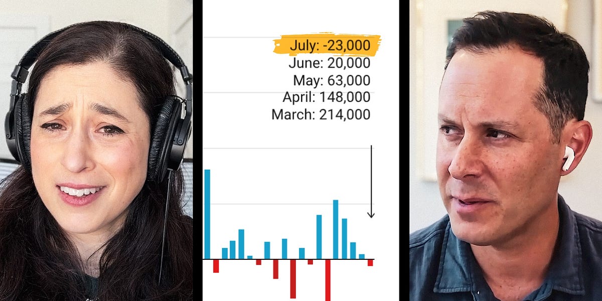 BREAKING: Awful Jobs Report; 23,000 Jobs Lost; May & June Numbers Revised Down