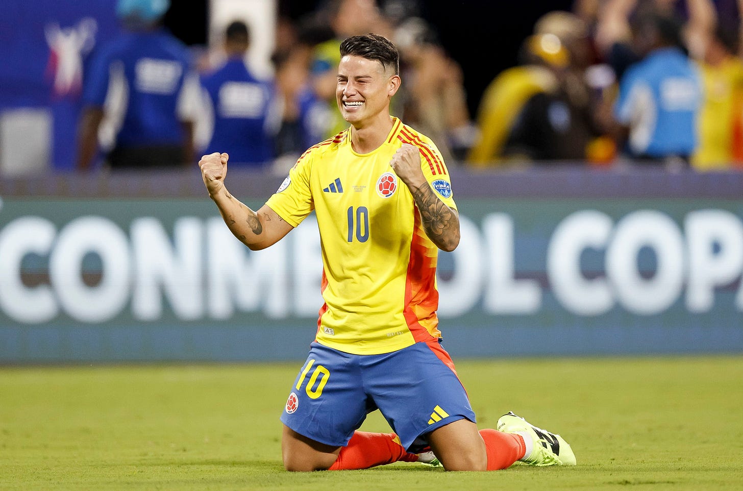 Las lágrimas de James Rodríguez tras la victoria en la Copa América: “Llevo  13 años queriendo esto” | Colombia vs. Uruguay, noticias HOY | EL ESPECTADOR