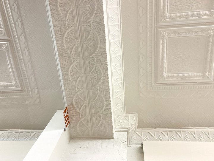 photos of tin ceilings in New York