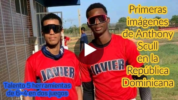 De 6-4 en primeros encuentros. Anthony Scull impacta en Dominicana.