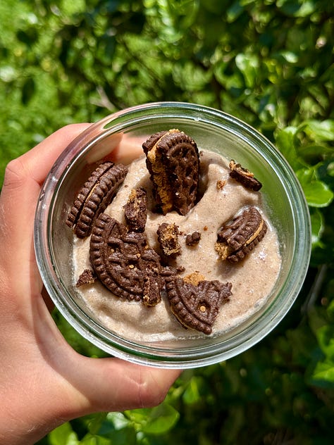 Healthy Oreo McFlurry, Healthy Reese's Peanut Butter Cups, Healthy Cookie Dough Bites, Healthy Little Bites Blueberry Muffins, Healthy Lunchables, Healthy Cosmic Brownies, Healthy Cookie Cake, Healthy Cookie Dough Blizzard, Healthy Uncrustable
