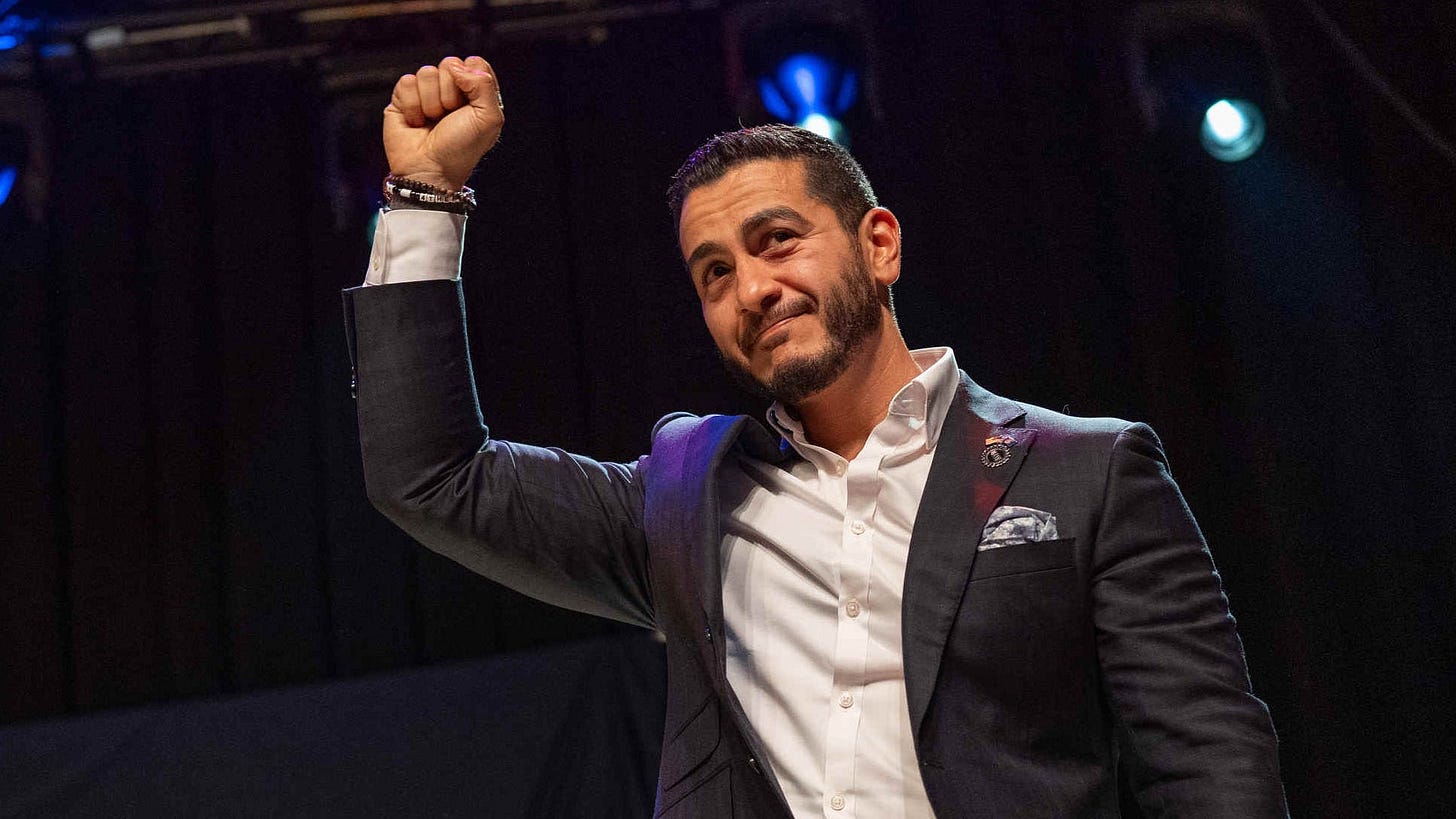 Abdul El-Sayed campaigns, hosts watch party for Michigan primary