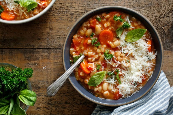 Tuscan Farro Soup Tuscan Farro Soup