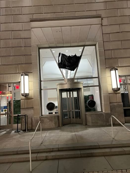 May be an image of monument