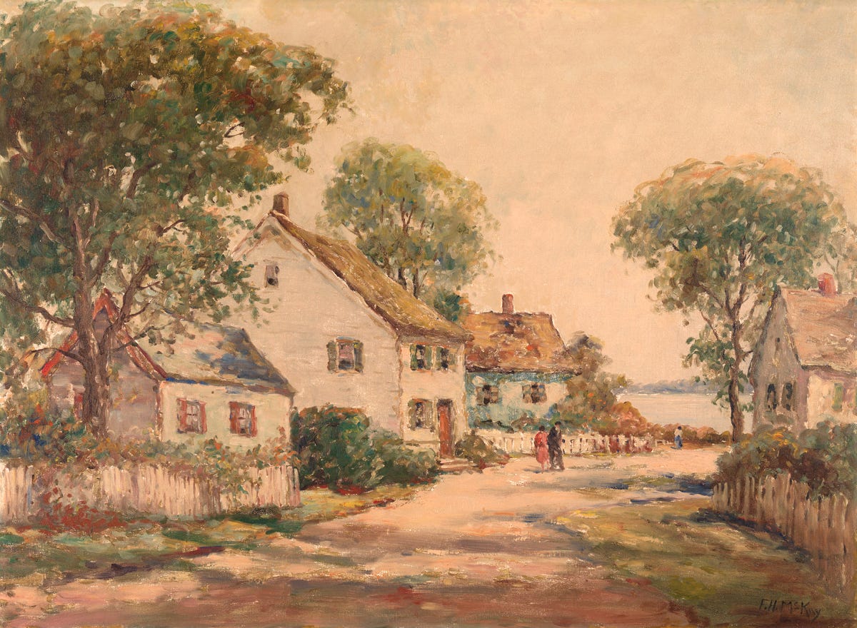 New England Village | Edgartown Art Gallery | Martha's Vineyard