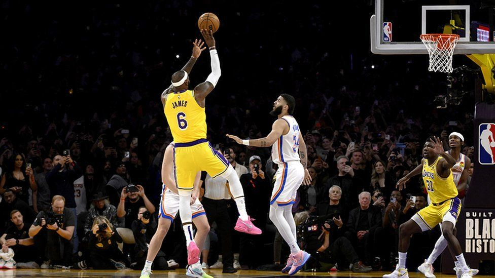 the record setting shot