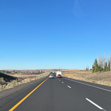 Pictures of Eastern Washington including Moses Lake (since I'm a plane nerd I had to go see it) and overlooking Columbia Lake