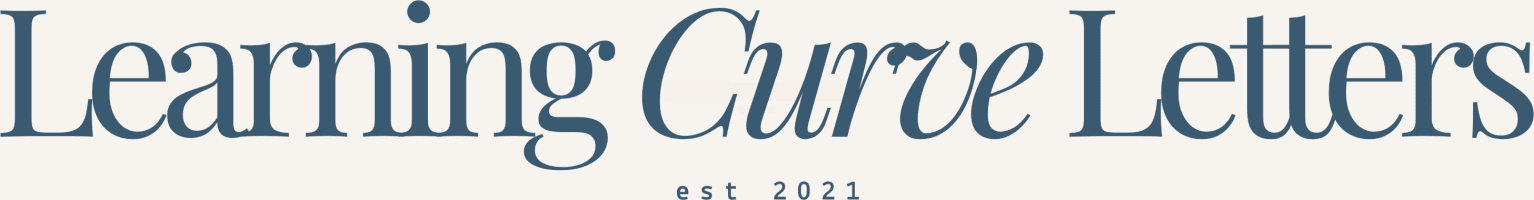 Learning Curve Letters