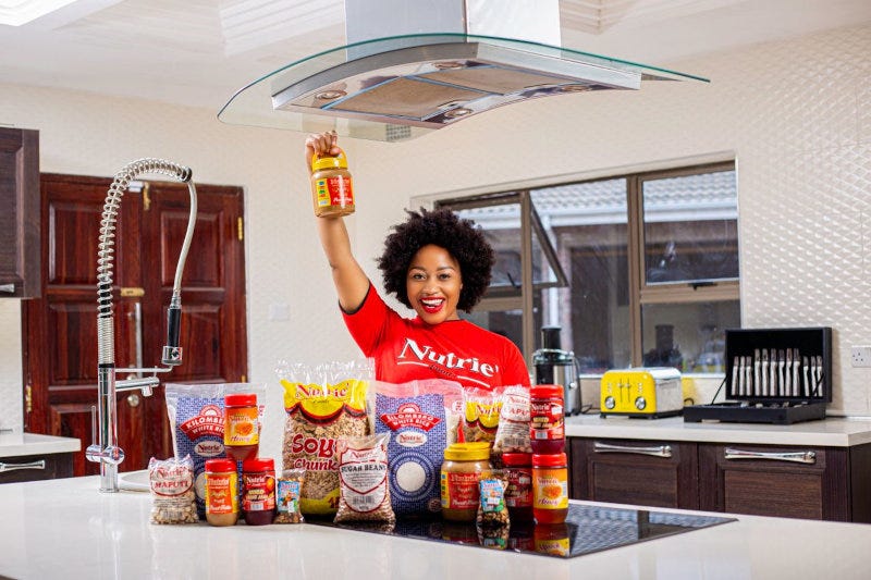 Nobukhosi Ndlovu is the founder of peanut butter producer Nutrie Foods.