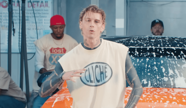 MGK Is Like A Rolling Stone In Choreographed 'Cliché' Video