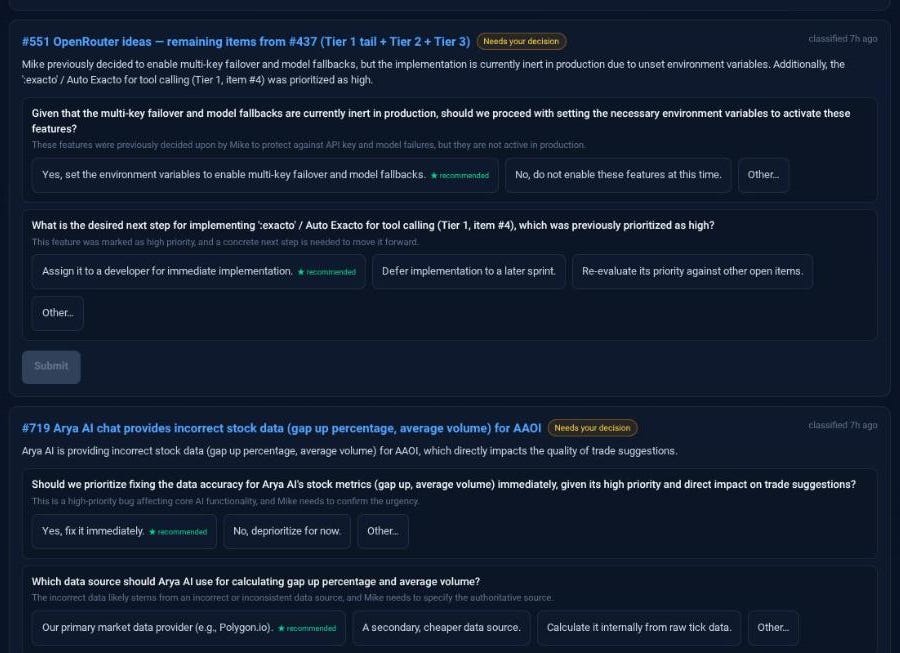 There is no developer.