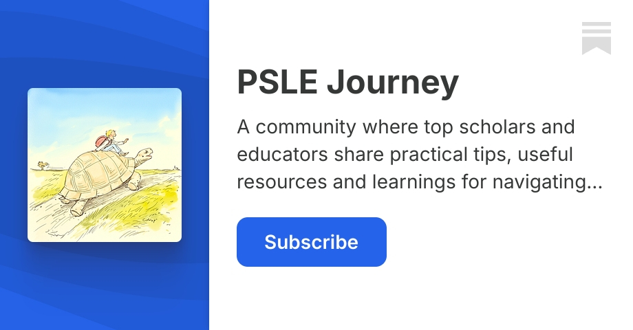 PSLE Journey | PSLE Journey Team | Substack