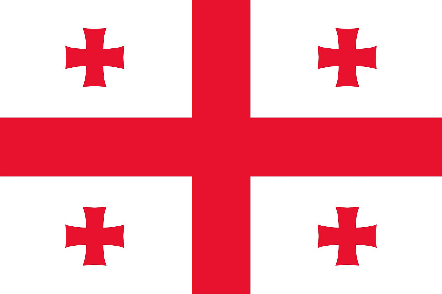 Flag of Georgia (country) | History, Meaning & Design | Britannica