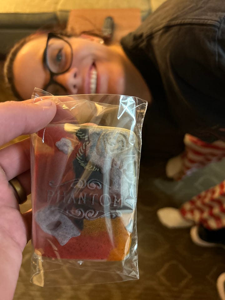 Phantom book and Bookish Cookies