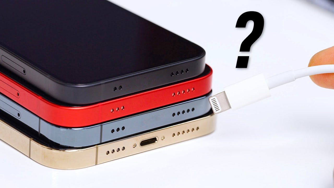 The Portless iPhone: Let's Talk! - YouTube